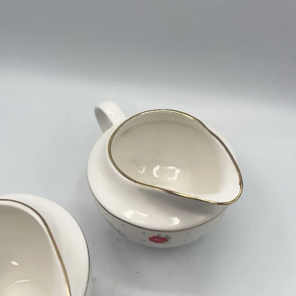 Grace Teaware Vintage Floral Creamers (2)